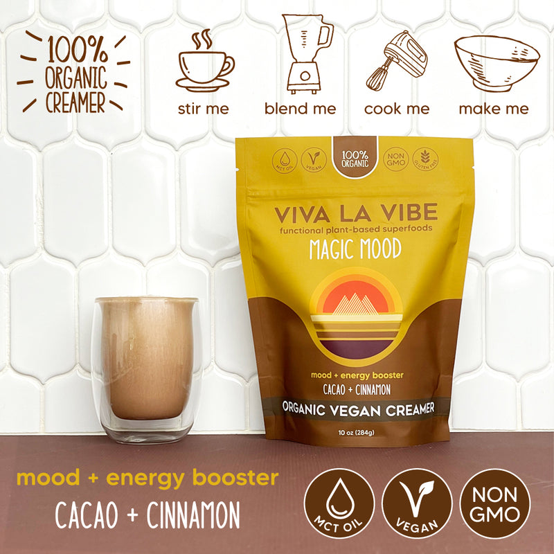 Plant-Based Coffee Creamer, Superfood